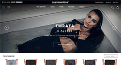 Desktop Screenshot of jeanswelove.com